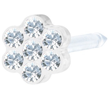 BLOMDAHL FORALOBO MP DAISY 5MM CRYSTAL