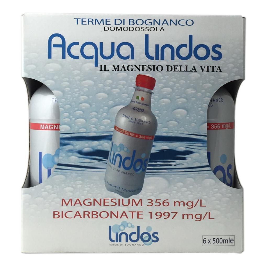 LINDOS ACQUA MINERALE 6 PEZZI 500 ML