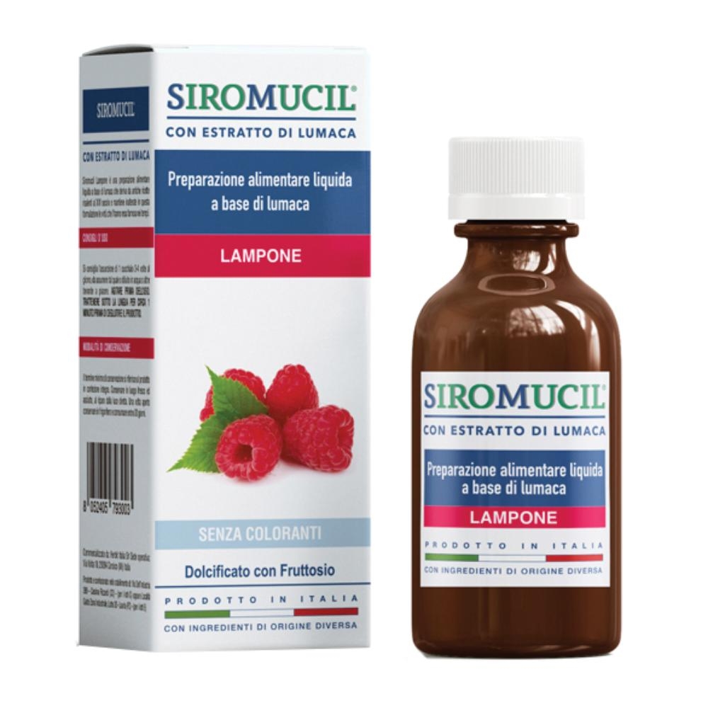 SIROMUCIL PREPARATO ALIMENTARE CON ESTRATTO DI LUMACA AL LAMPONE 150 ML