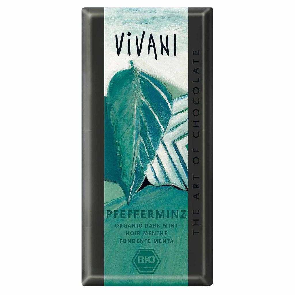 VIVANI CIOCCOLATO FONDENTE ALLA MENTA 100 G