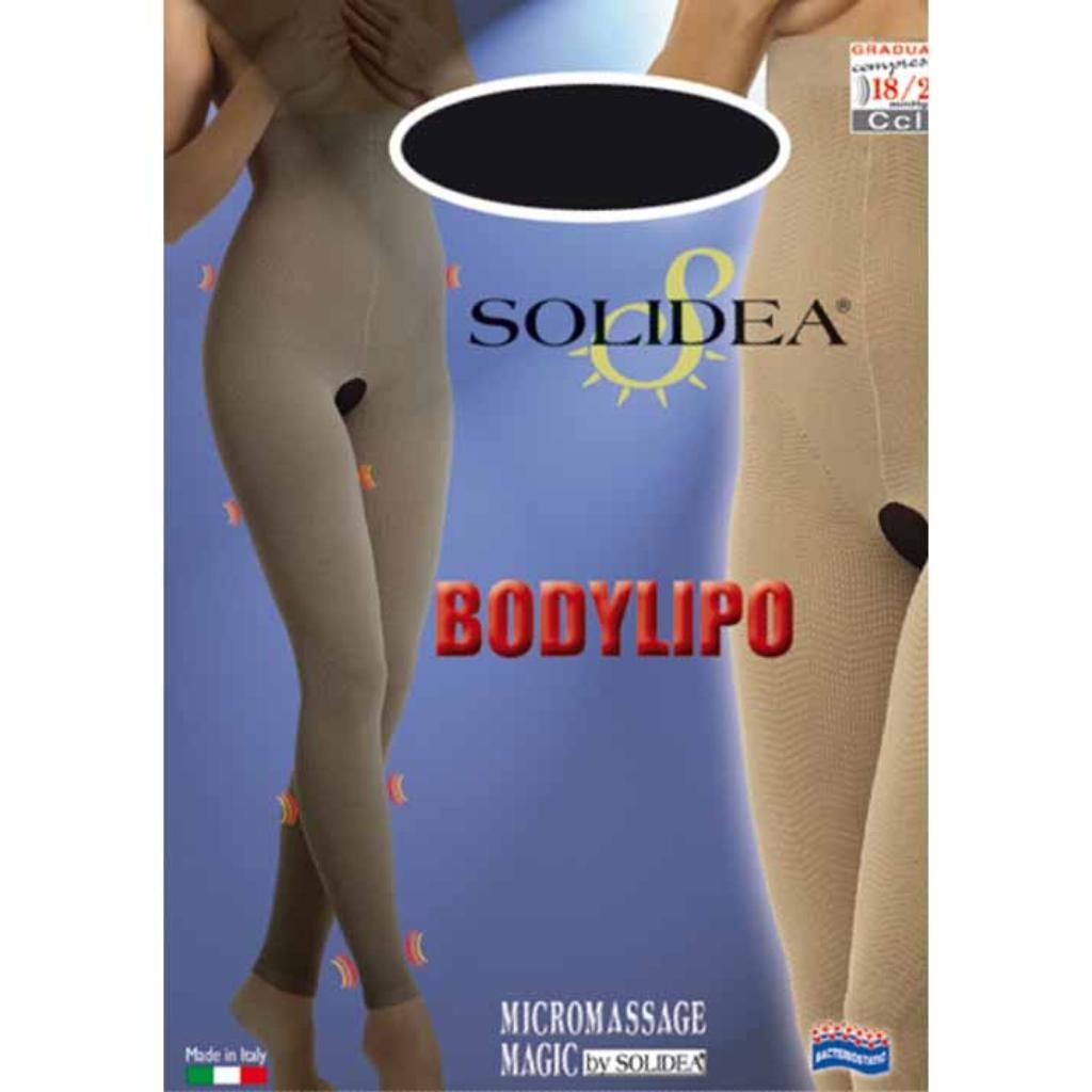 BODY LIPO LEGGINGS VITA ALTA NERO ML