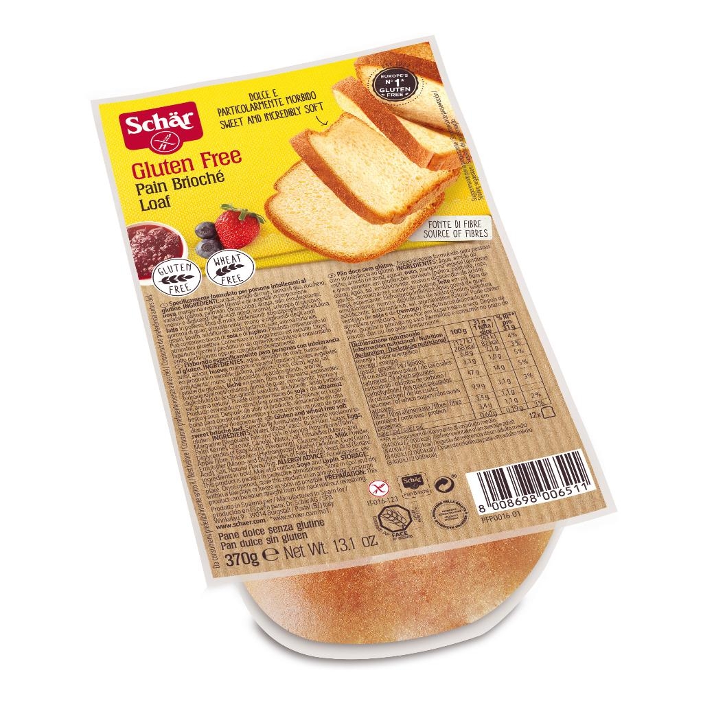 SCHAR PAIN BRIOCHE' DOLCE E MORBIDO 370 G
