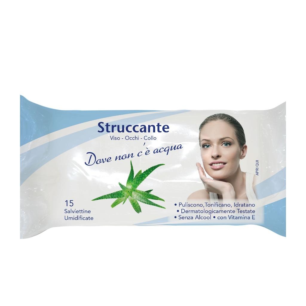 DOVE NON C'E ACQUA STRUCCANTE POCKET 15 PEZZI