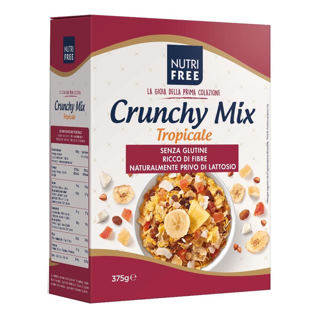 NUTRIFREE CRUNCHY MIX TROPICALE 375 G 1 PEZZO