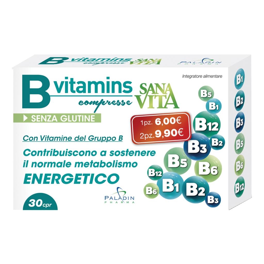 SANAVITA BVITAMINS 30 COMPRESSE