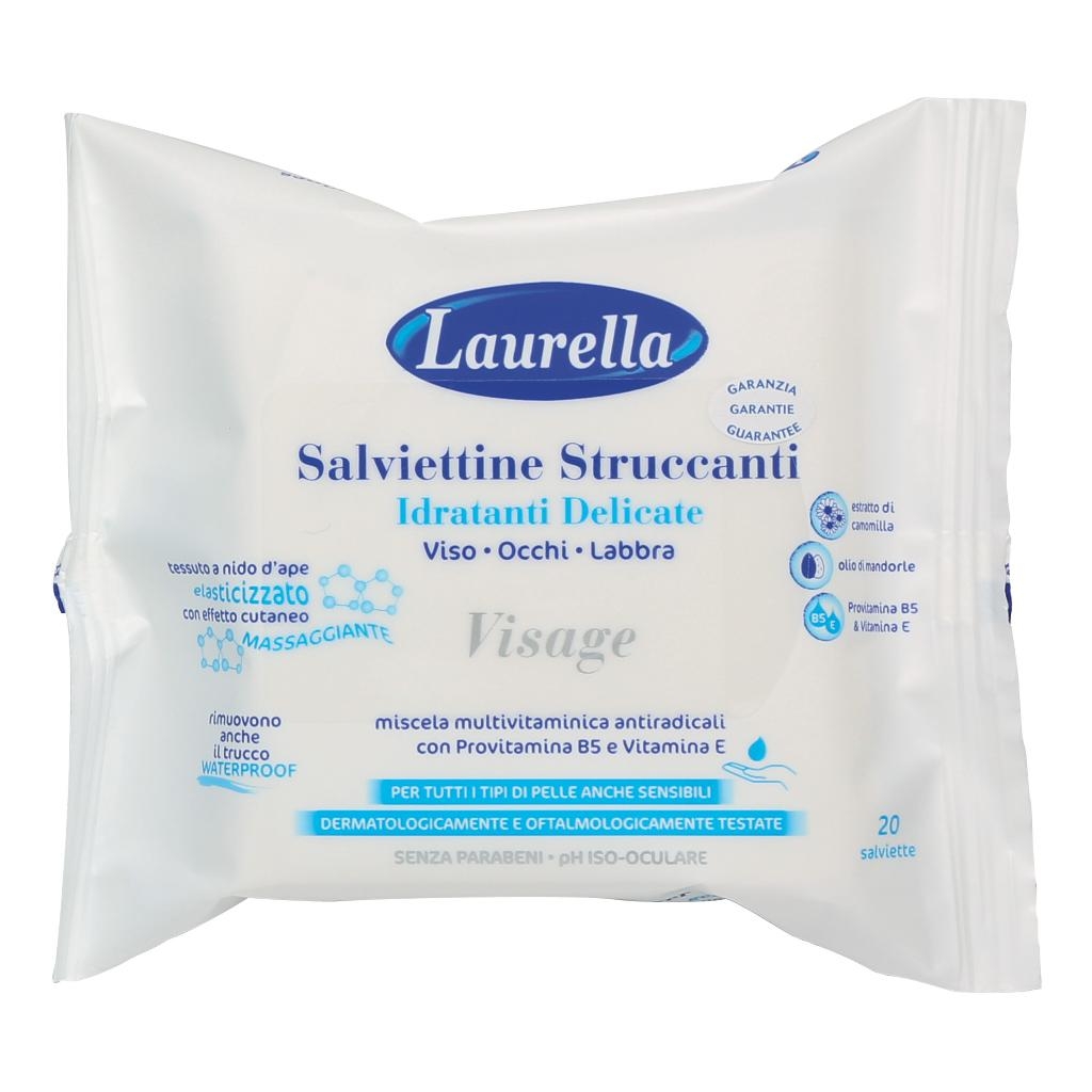 LAURELLA VISAGE SALVIETTINA STRUCCANTE 20 PEZZI
