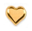 INVERNESS ORECCHINI CUORE PLACCATI ORO R932C