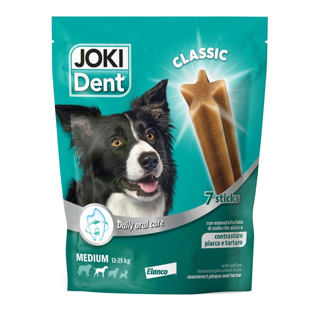 JOKI DENT CLASSIC SACCHETTO 210 G PER CANI DI TAGLIA MEDIA DA 12 A 25 KG