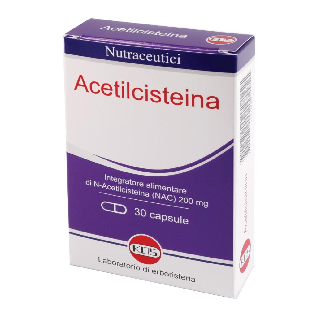 ACETILCISTEINA 30 CAPSULE 6 G