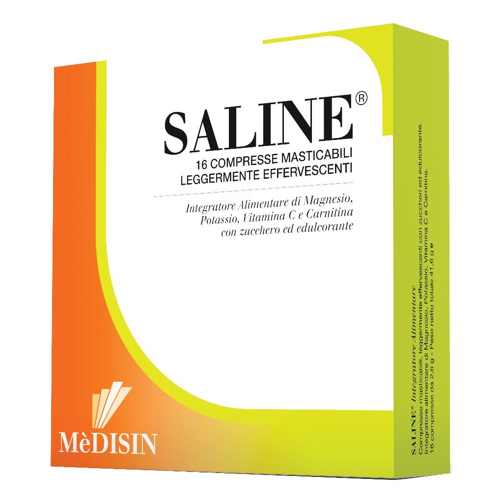 SALINE 16 COMPRESSE EFFERVESCENTI
