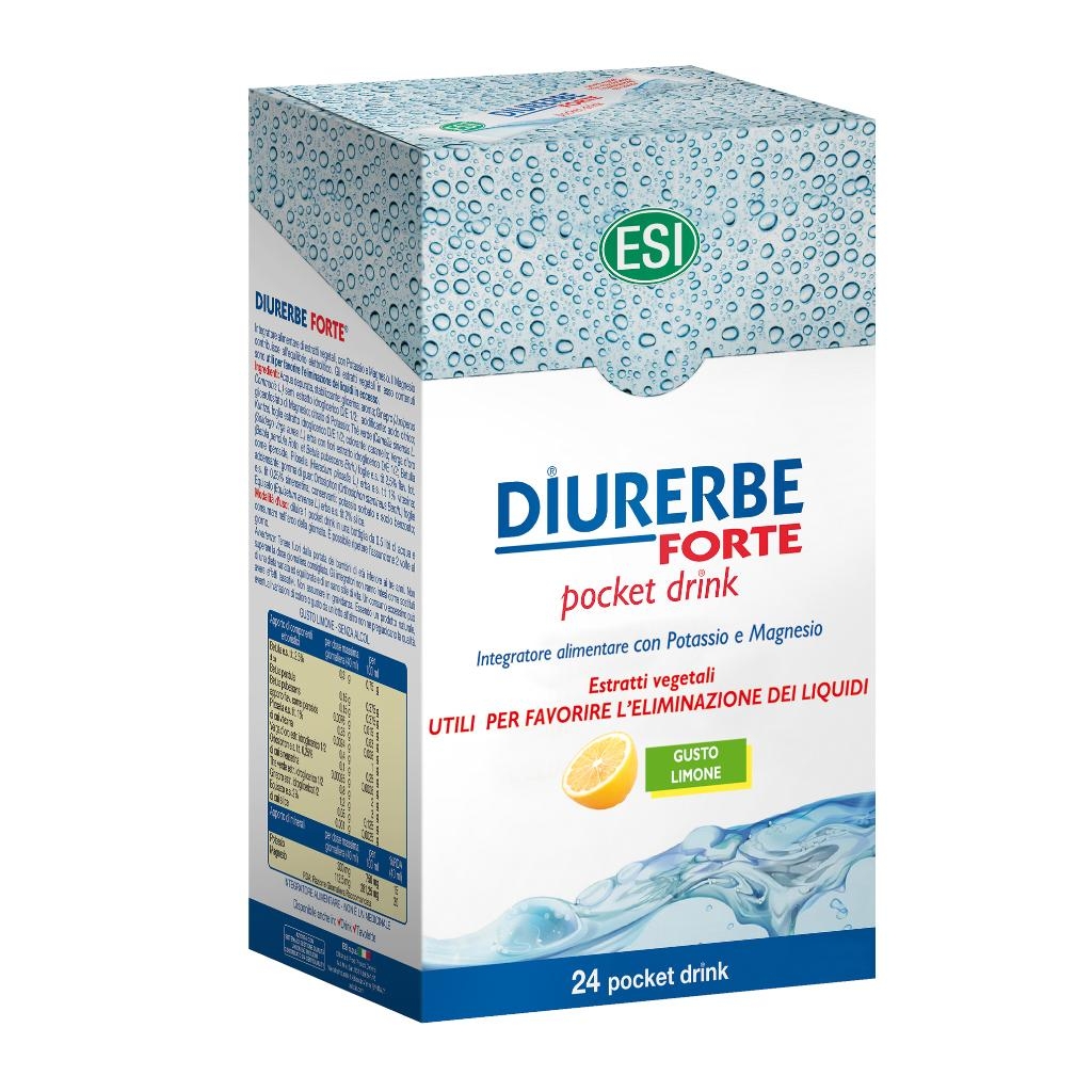 ESI DIURERBE FORTE POCKET DRINK LIMONE 24 X 20 ML