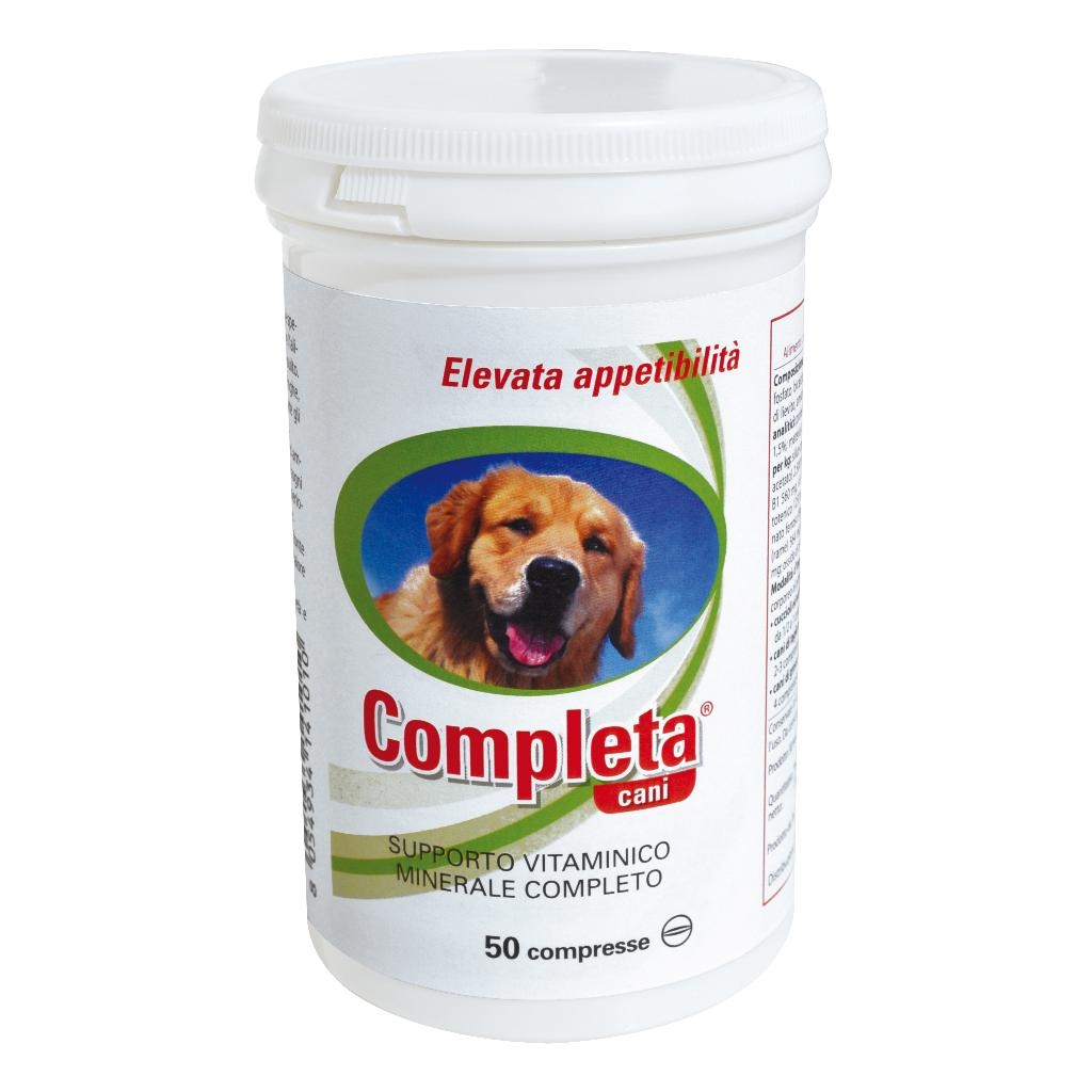 COMPLETA CANI 50 COMPRESSE BARATTOLO 75 G