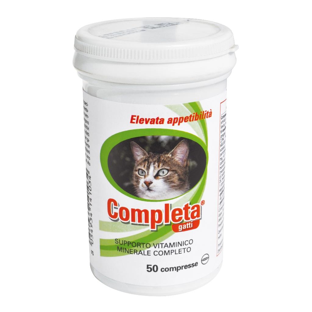 COMPLETA GATTI 50 COMPRESSE BARATTOLO 25 G