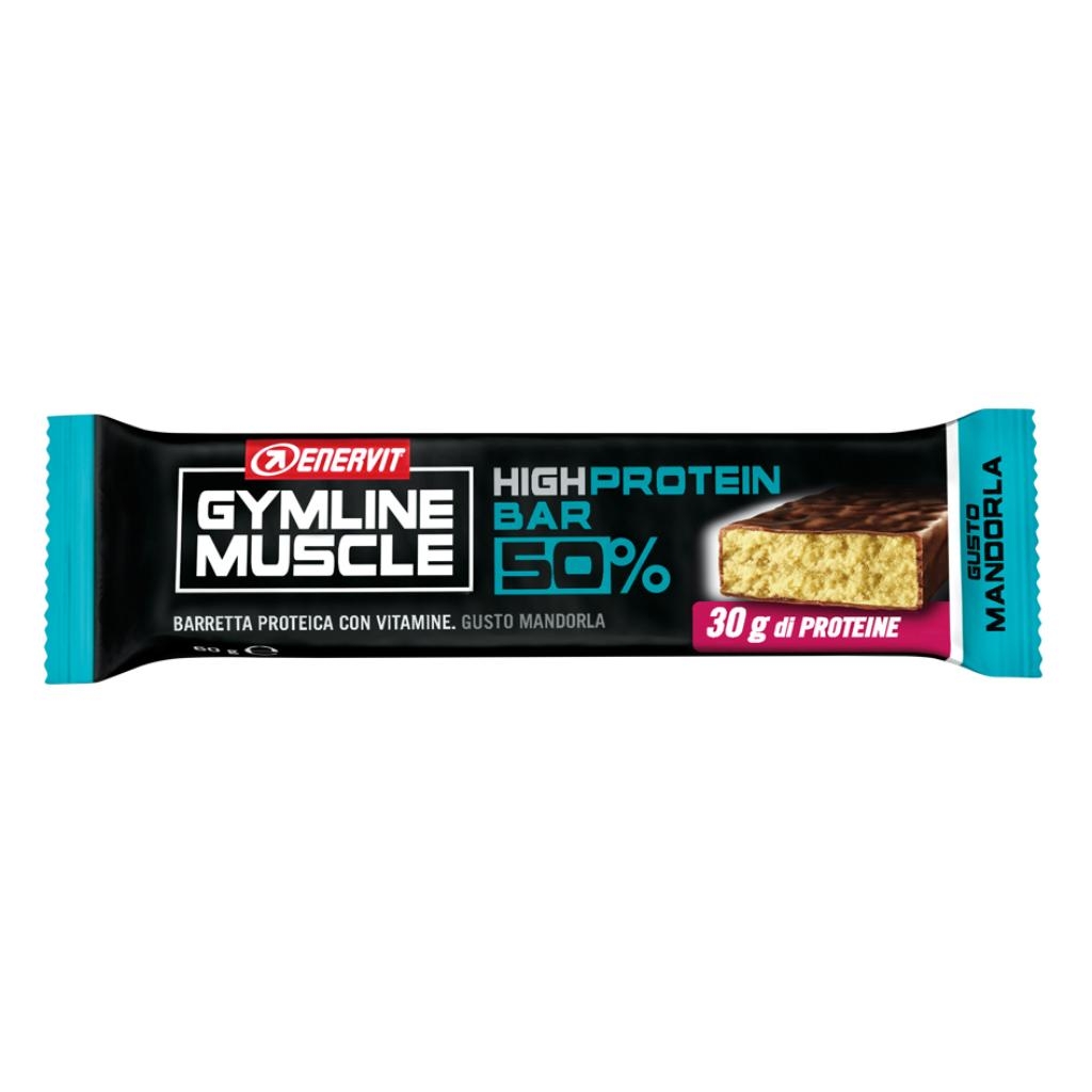 ENERVIT GYMLINE MUSCLE PROTEIN BAR 50% MANDORLA 1 PEZZO