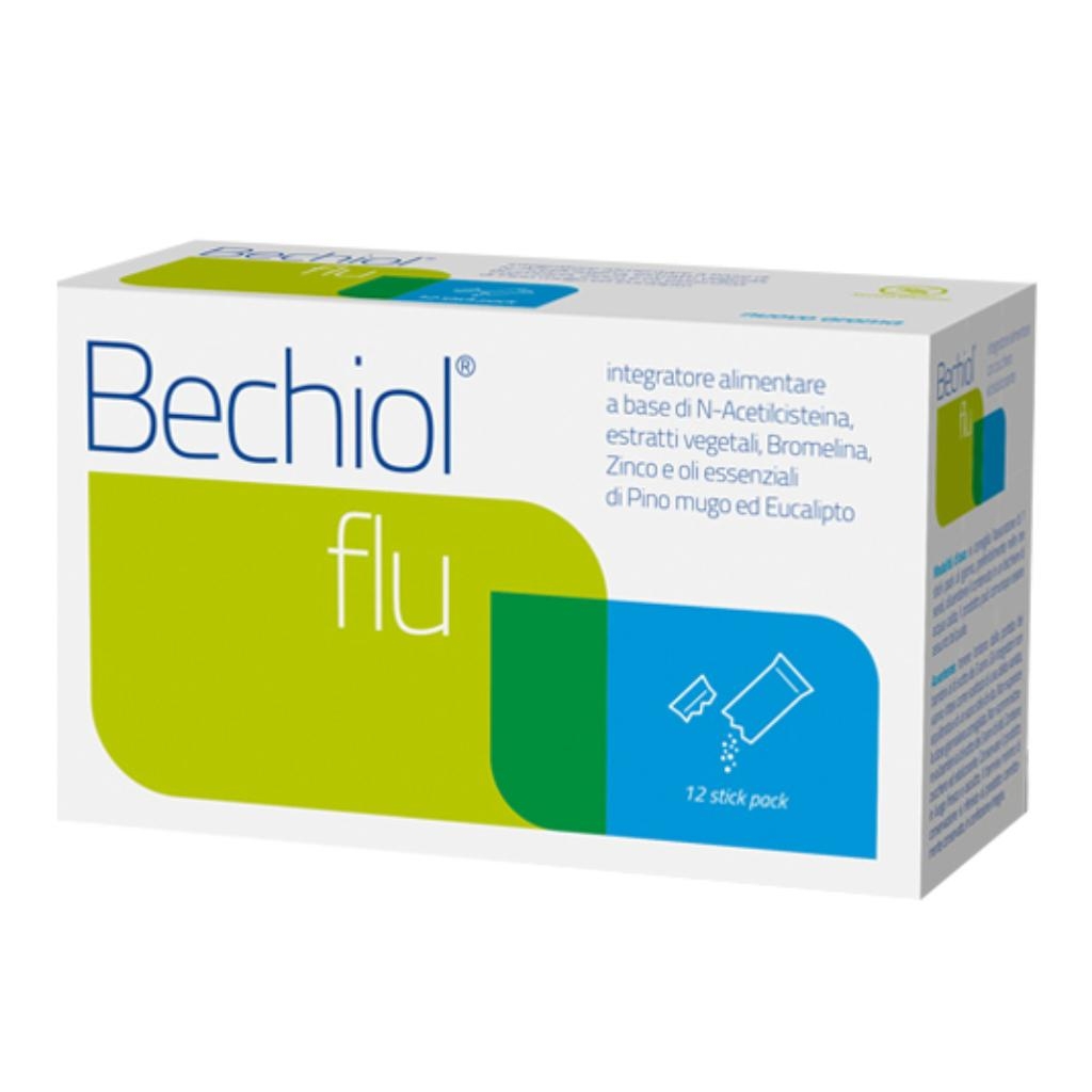 BECHIOL FLU 12 BUSTINE STICK PACK