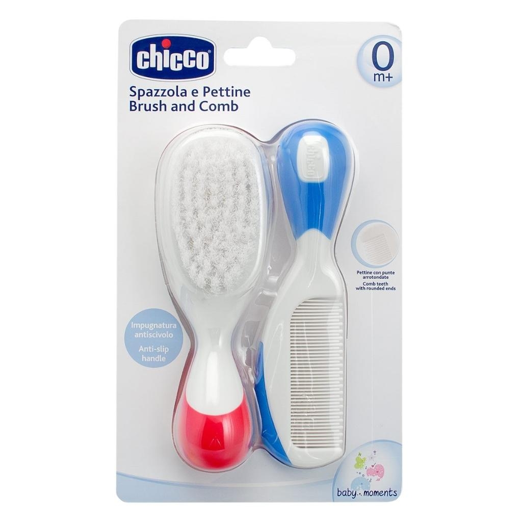 CHICCO SPAZZOLA + PETTINE NYLON