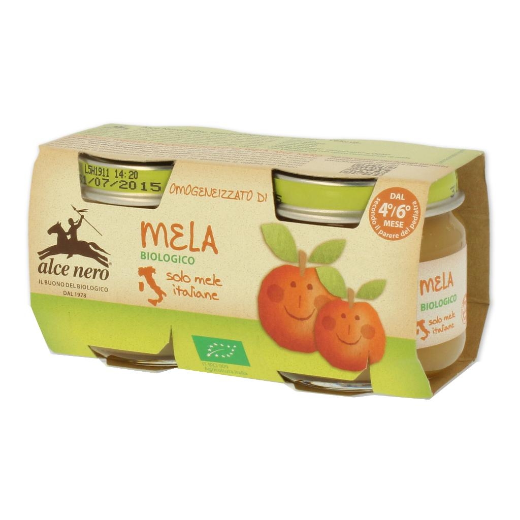 OMOGENEIZZATO DI MELA BABY FOOD BIO 2 X 80 G