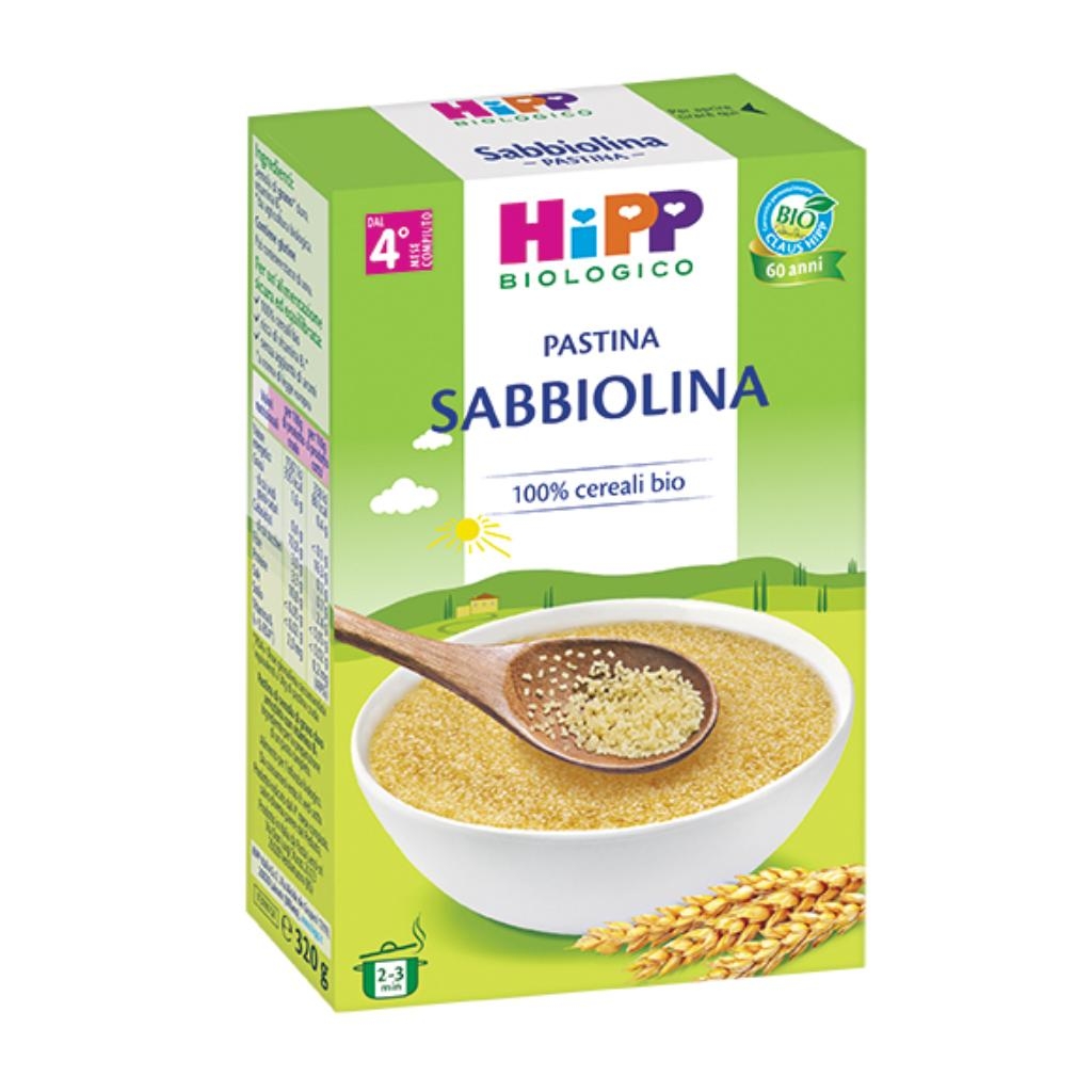 HIPP BIO PASTINA SABBIOLINA 320 G