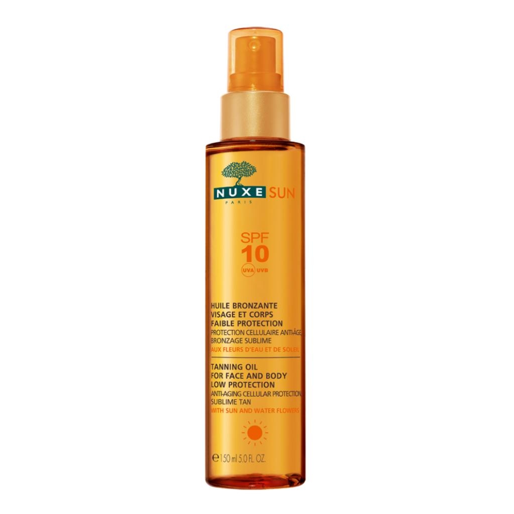 NUXE SUN OLIO SOLARE VISO E CORPO SPF10 150 ML