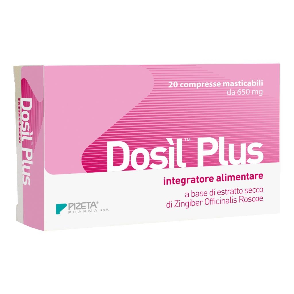 DOSIL PLUS 20 COMPRESSE MASTICABILI
