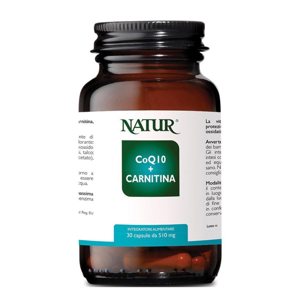 COQ10+CARNITINA 30 CAPSULE