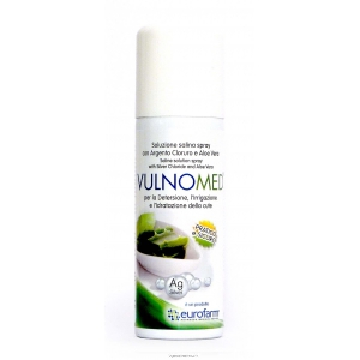 SOLUZIONE SALINA SPRAY CON ARGENTO CLORURO E ALOE VERA PER TRATTAMENTO CUTE E MUCOSE 125 ML