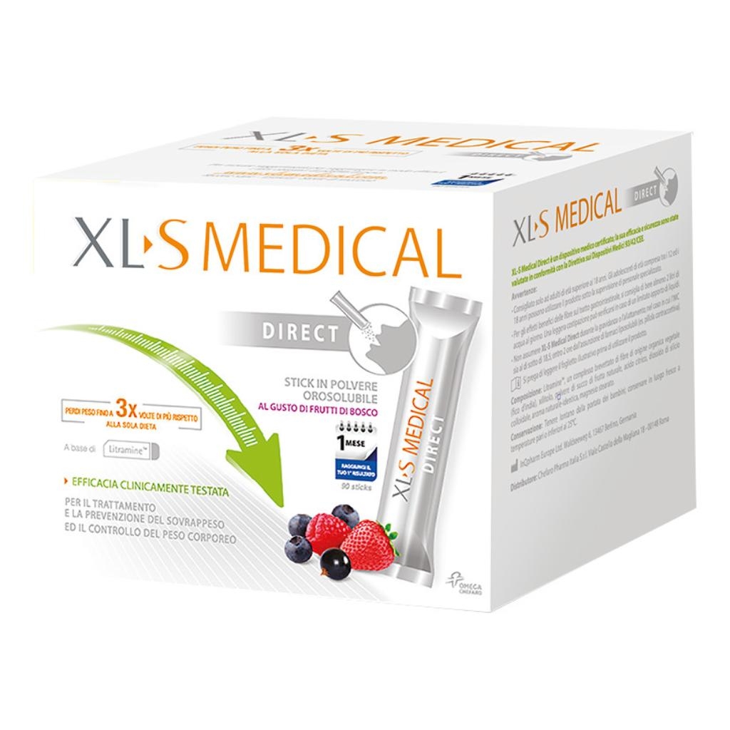 XLS MEDICAL LIPOSINOL DIRECT 90 BUSTINE STICK PACK 2,6 G