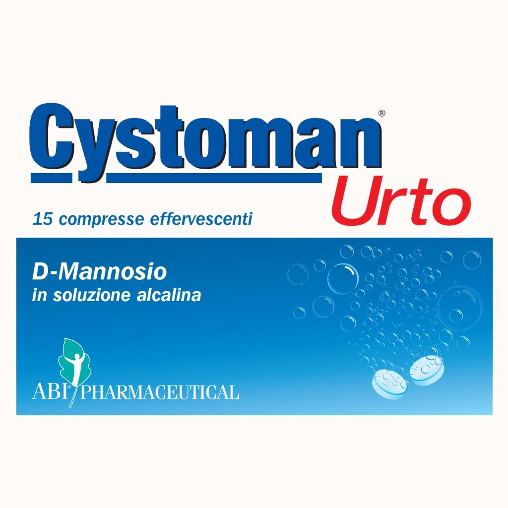 CYSTOMAN URTO 15 COMPRESSE EFFERVESCENTI