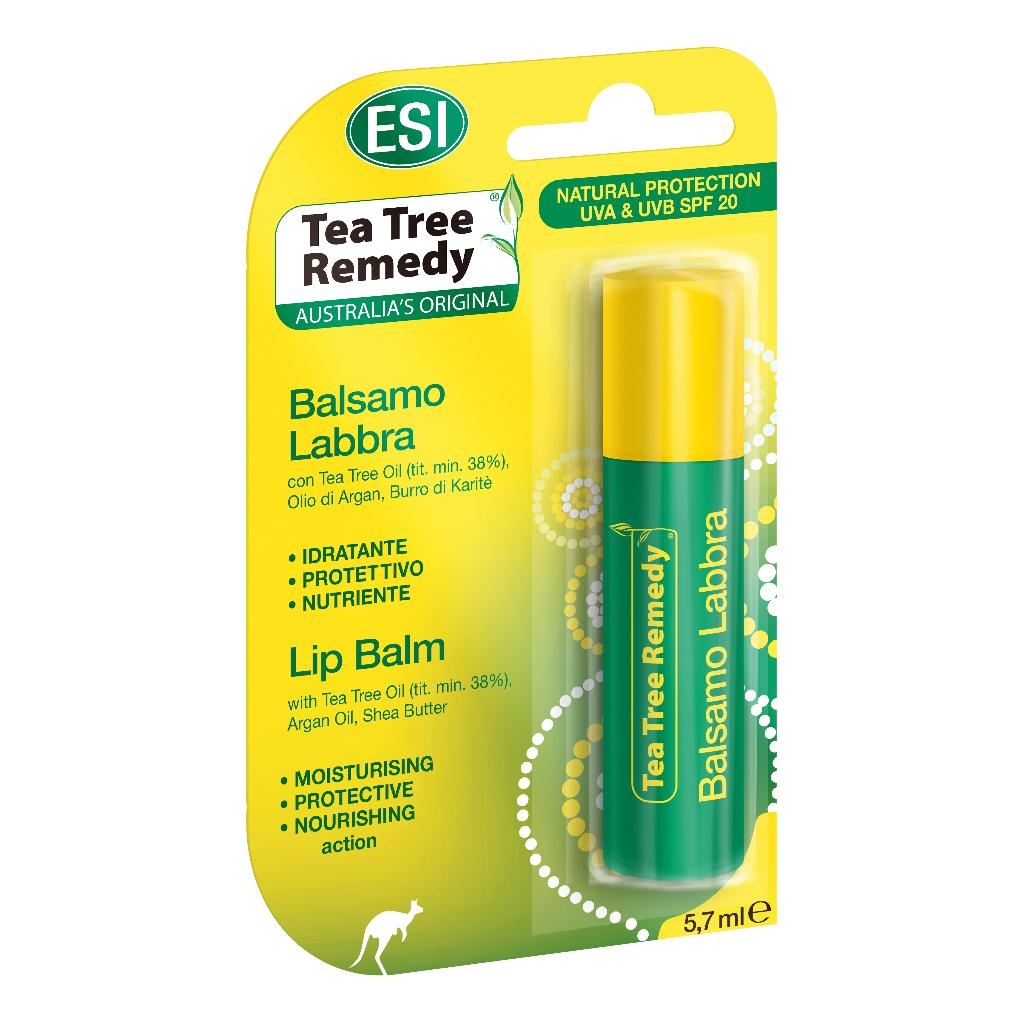 ESI TEA TREE REMEDY LABBRA SPF 20