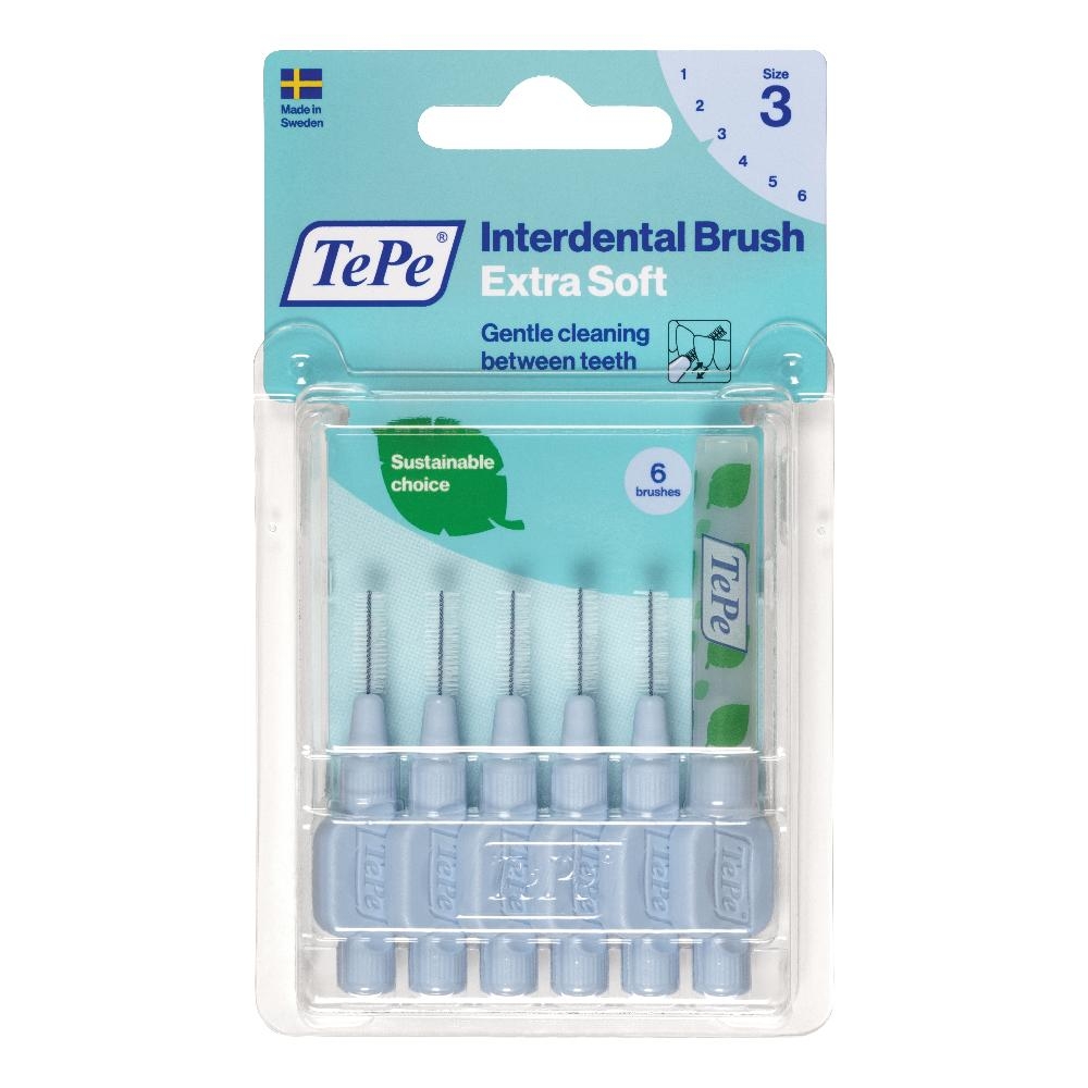 TEPE SCOVOLINO XSOFT BLU 0,6 MM 6 PEZZI
