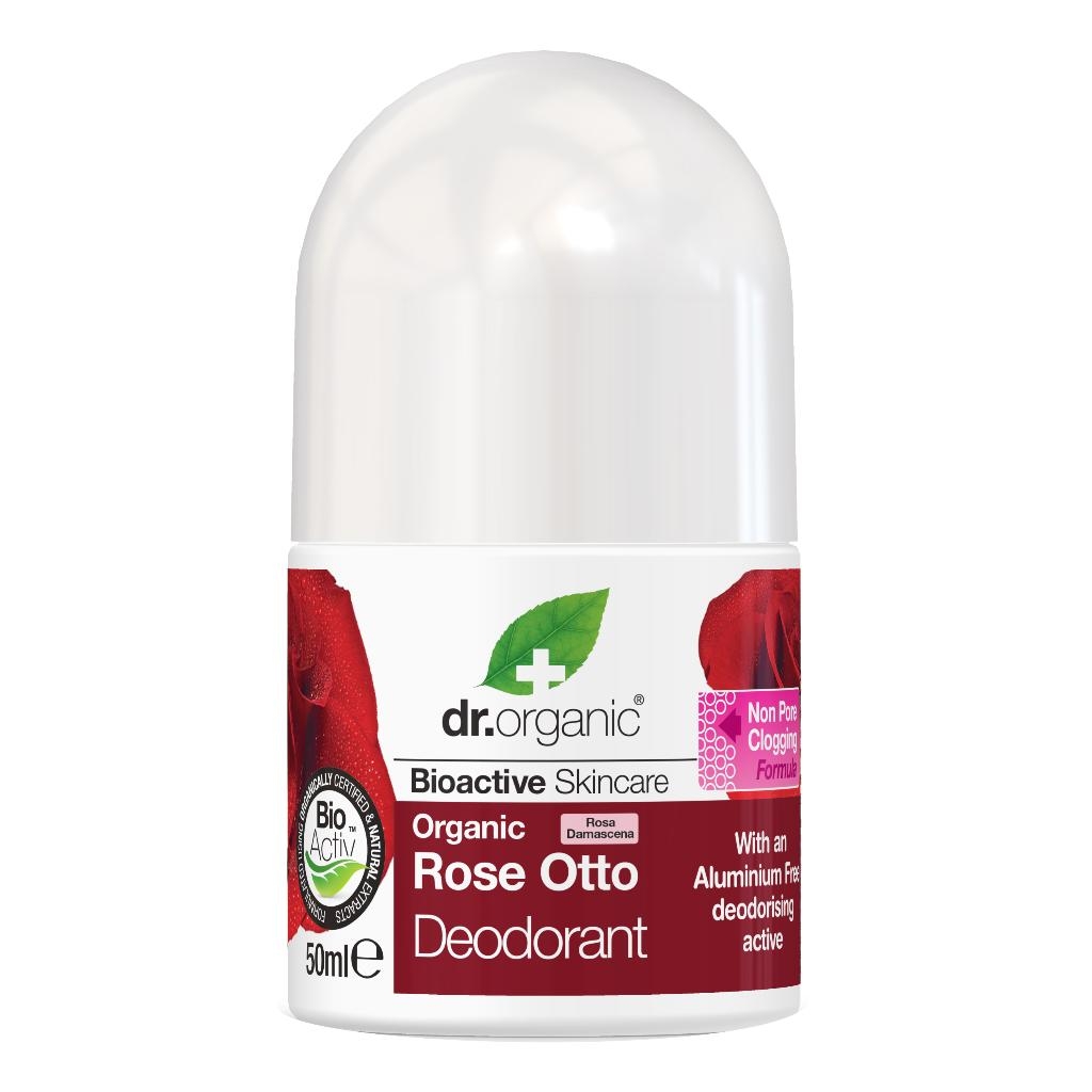 DR ORGANIC ROSE OTTO ROSA DEODORANT DEODORANTE 50 ML