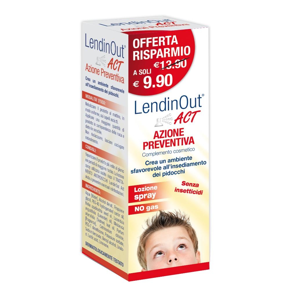 LENDINOUT ACT AZIONE PREVENTIVA SPRAY 100 ML