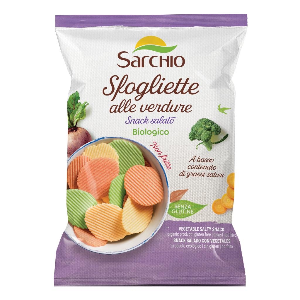 SFOGLIETTE ALLE VERDURE SENZA GLUTINE SACCHETTO 55 G