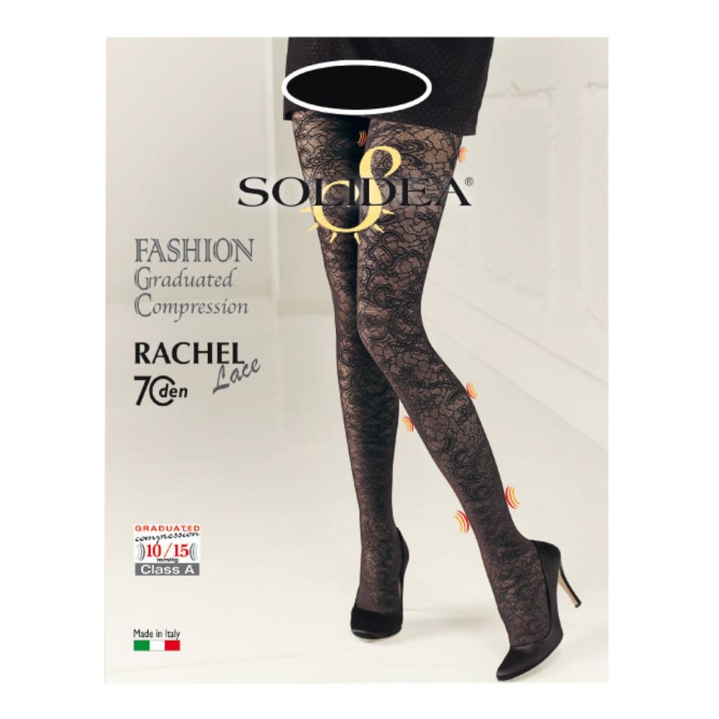 RACHEL LACE 70 COLLANT FANTASIA NERO 4-L