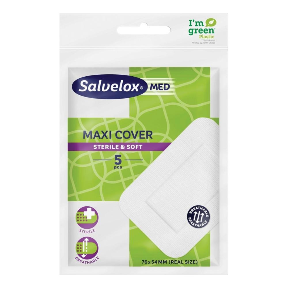 CEROTTO SALVELOX MED MAXI COVER 76X54MM 5 PEZZI