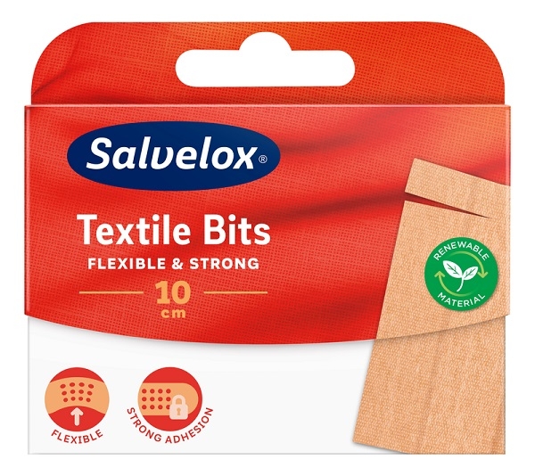 CEROTTO SALVELOX TEXTILE BITS 10CM 10 PEZZI