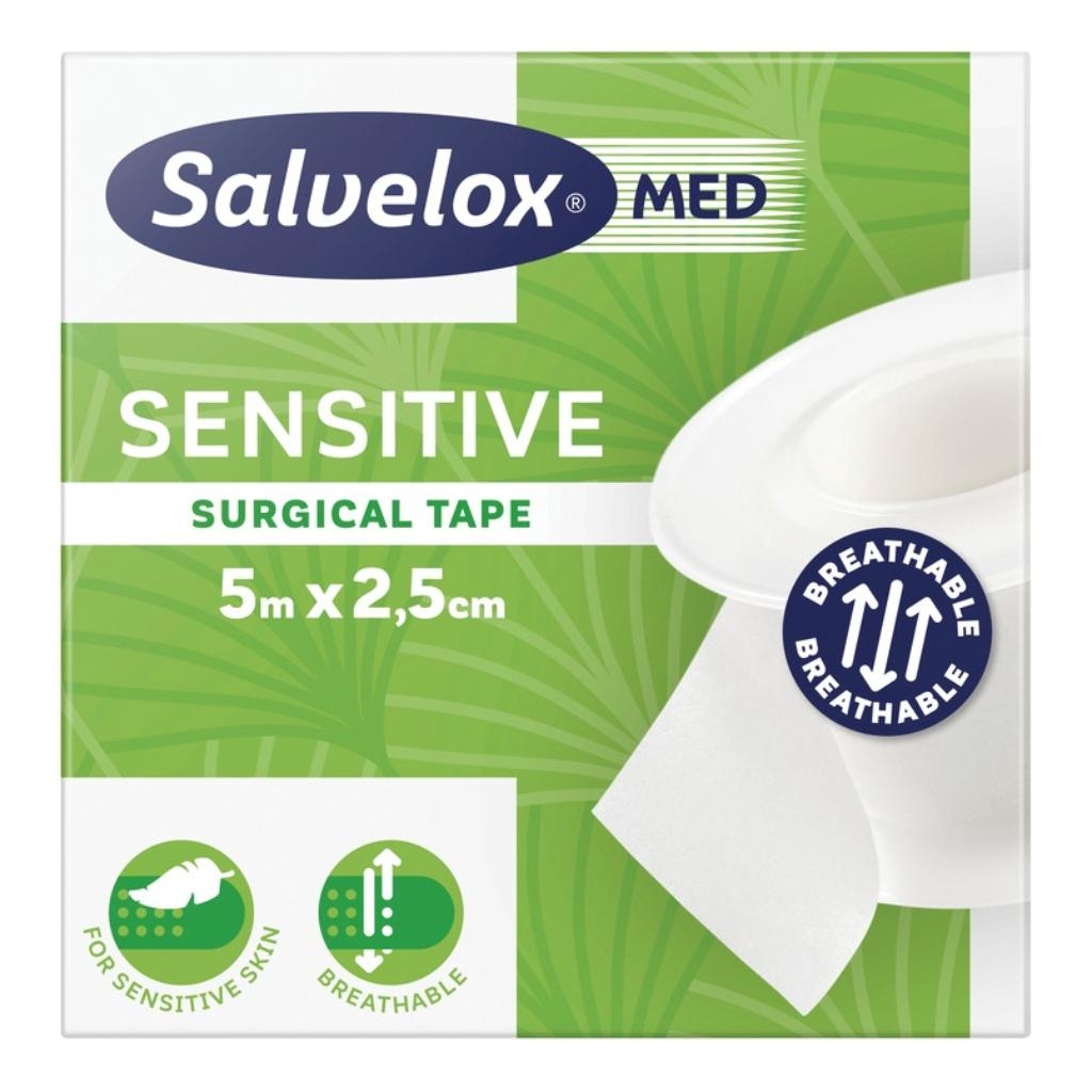 CEROTTO CHIRURGICO SALVELOX MED SENSITIVE TAPE M5X2,5CM