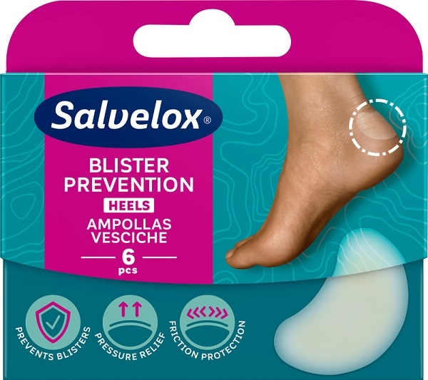 CEROTTO VESCICHE SALVELOX BLISTER PREVENTION HEELS 6 PEZZI