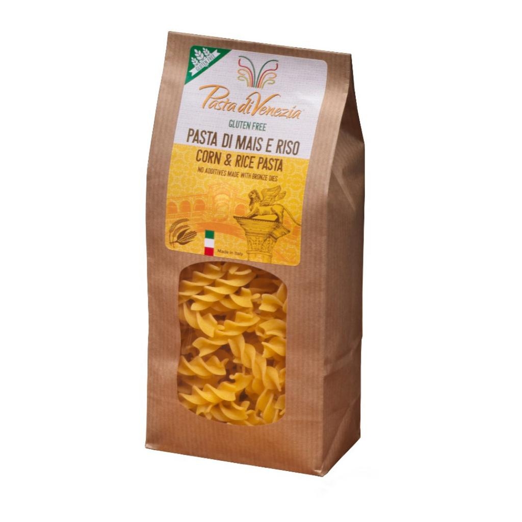 PASTA DI VENEZIA FUSILLI MAIS E RISO 250 G CONFEZIONE PREMIUM