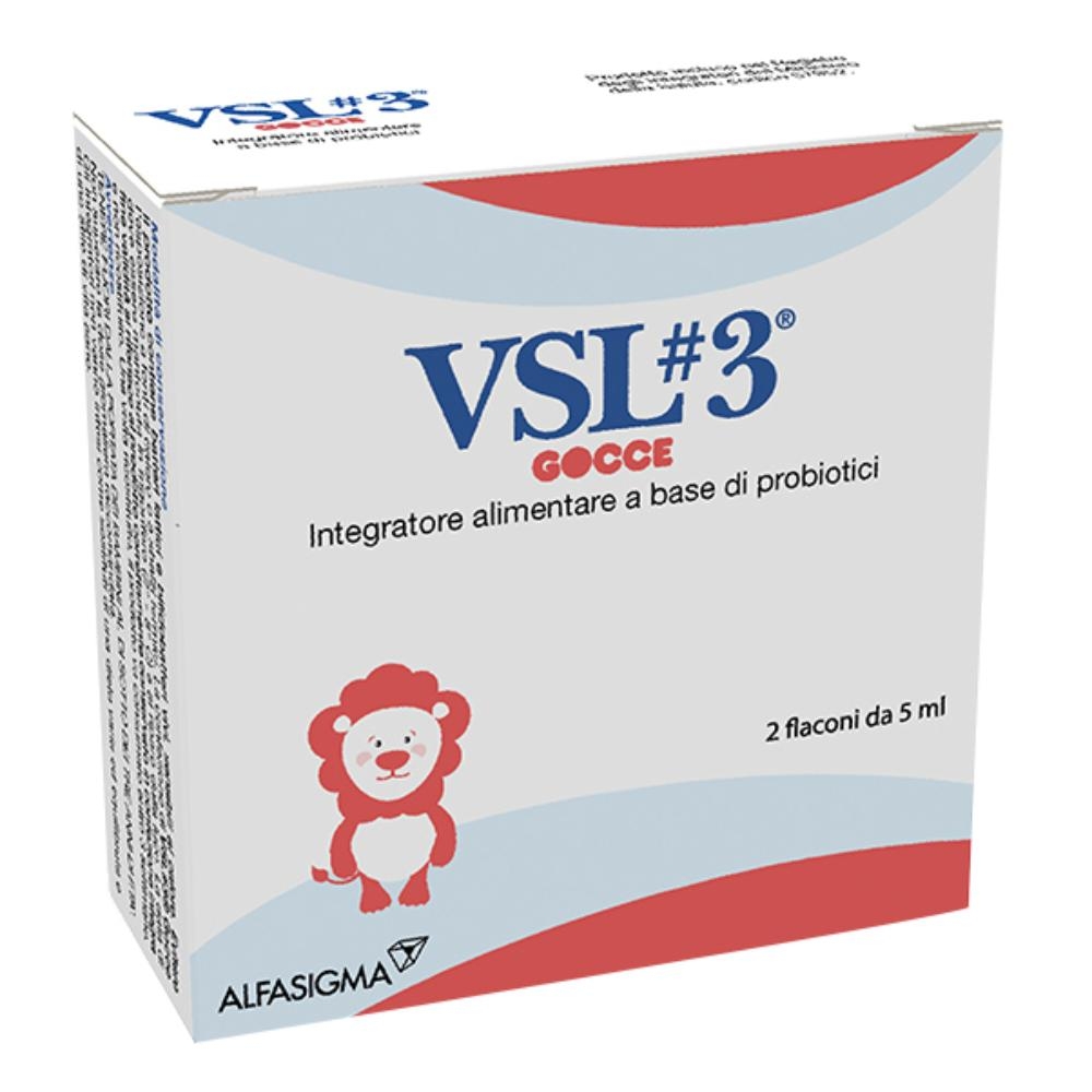 VSL3 GOCCE 2 FLACONI X 5 ML