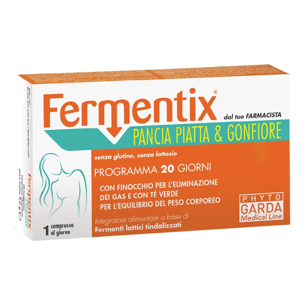 FERMENTIX PANCIA PIATTA E GONFIORE 20 COMPRESSE