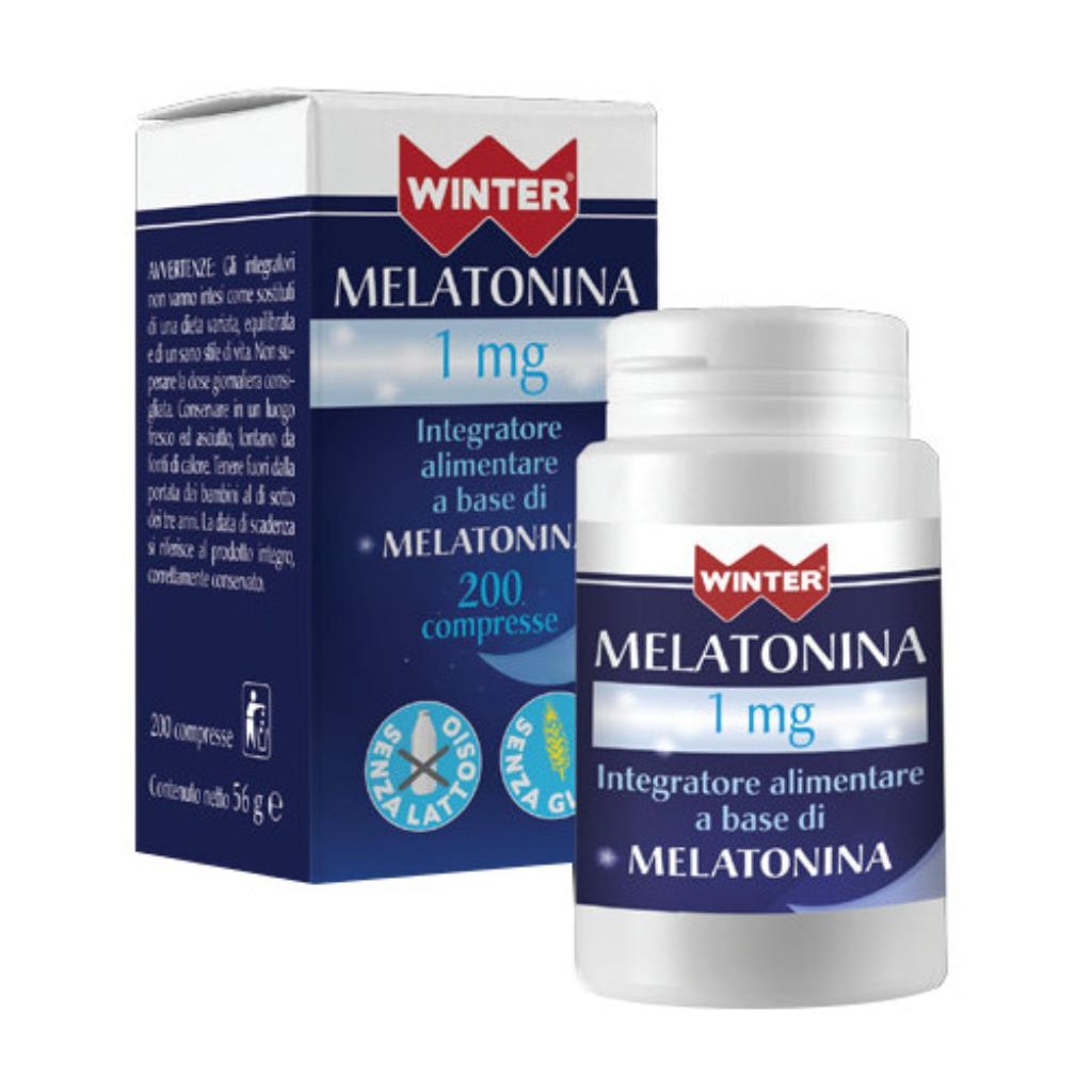 WINTER MELATONINA 1 MG 200 COMPRESSE