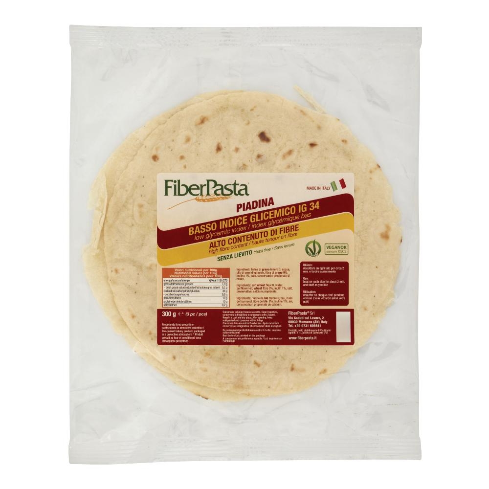 FIBERPASTA PIADINA 300 G