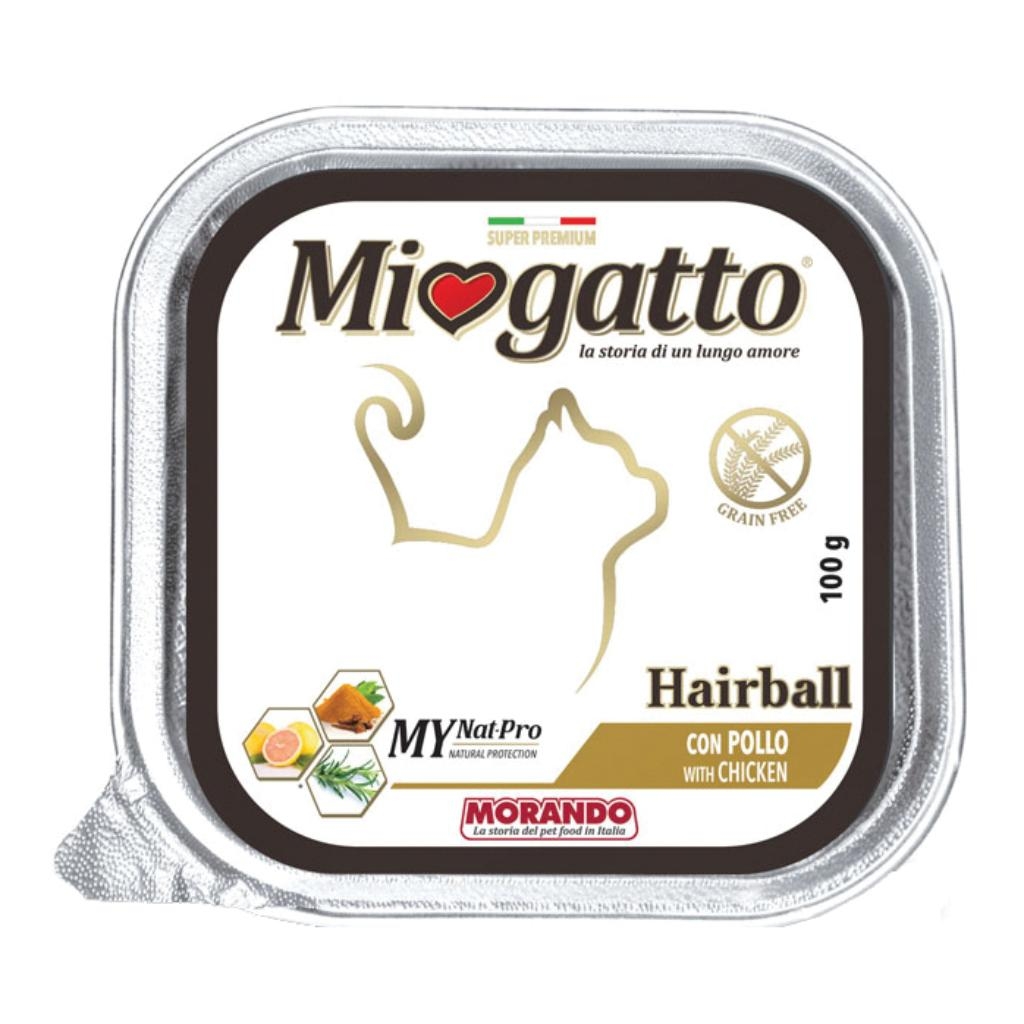 MIOGATTO HAIRBALL POLLO GRAIN FREE 100 G