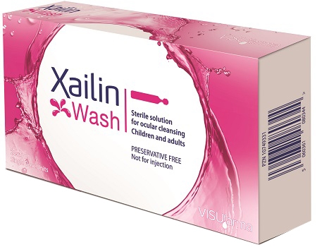 XAILIN WASH SOLUZIONE STERILE OCULARE 20 FLACONCINI 5 ML MONODOSE