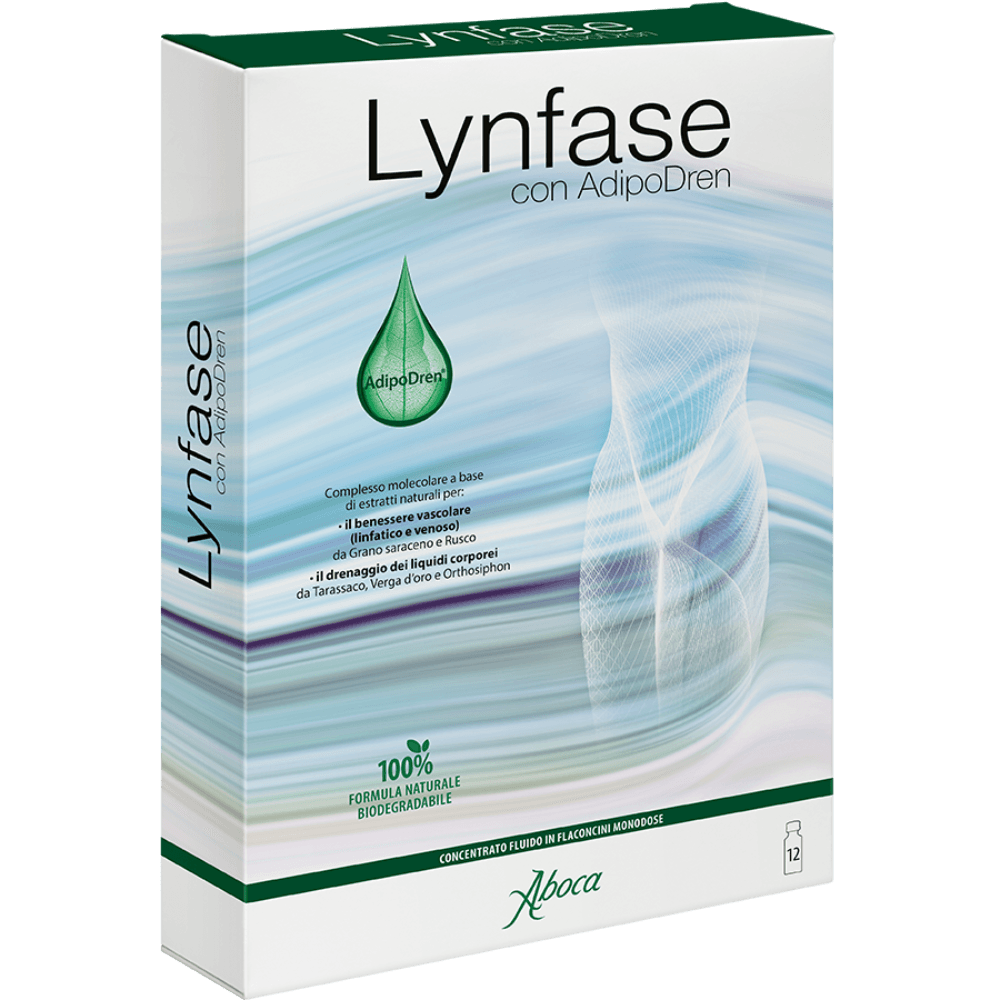 LYNFASE FITOMAGRA 12 FLACONCINI 15 G