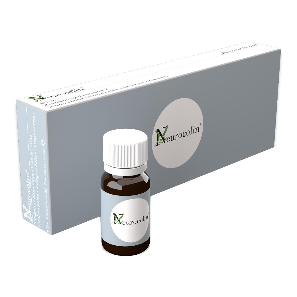 NEUROCOLIN 7 FLACONCINI 70 ML