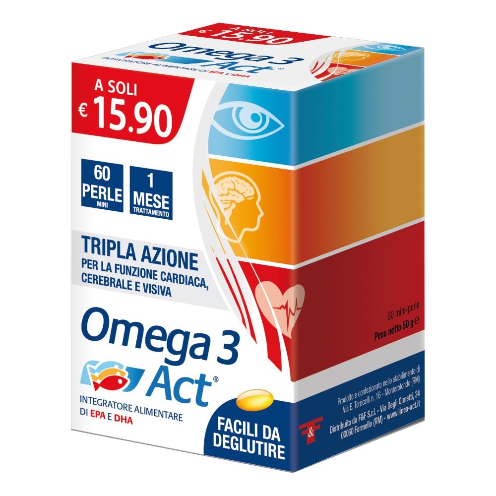 OMEGA 3 ACT 540MG 60 PERLE MINI
