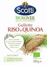 BIOLOVER GALLETTE RISO E QUINOA 100 G