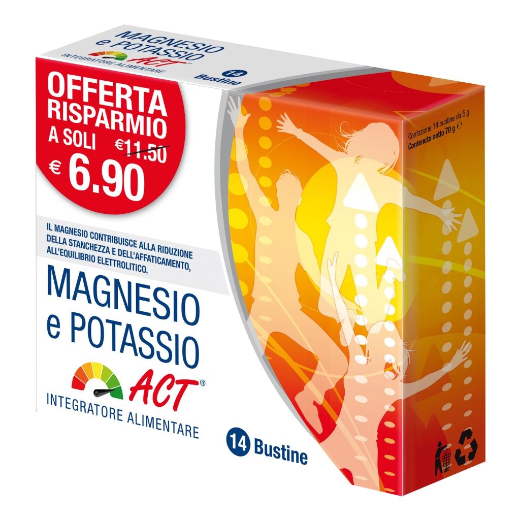 MAGNESIO E POTASSIO ACT 14 BUSTINE